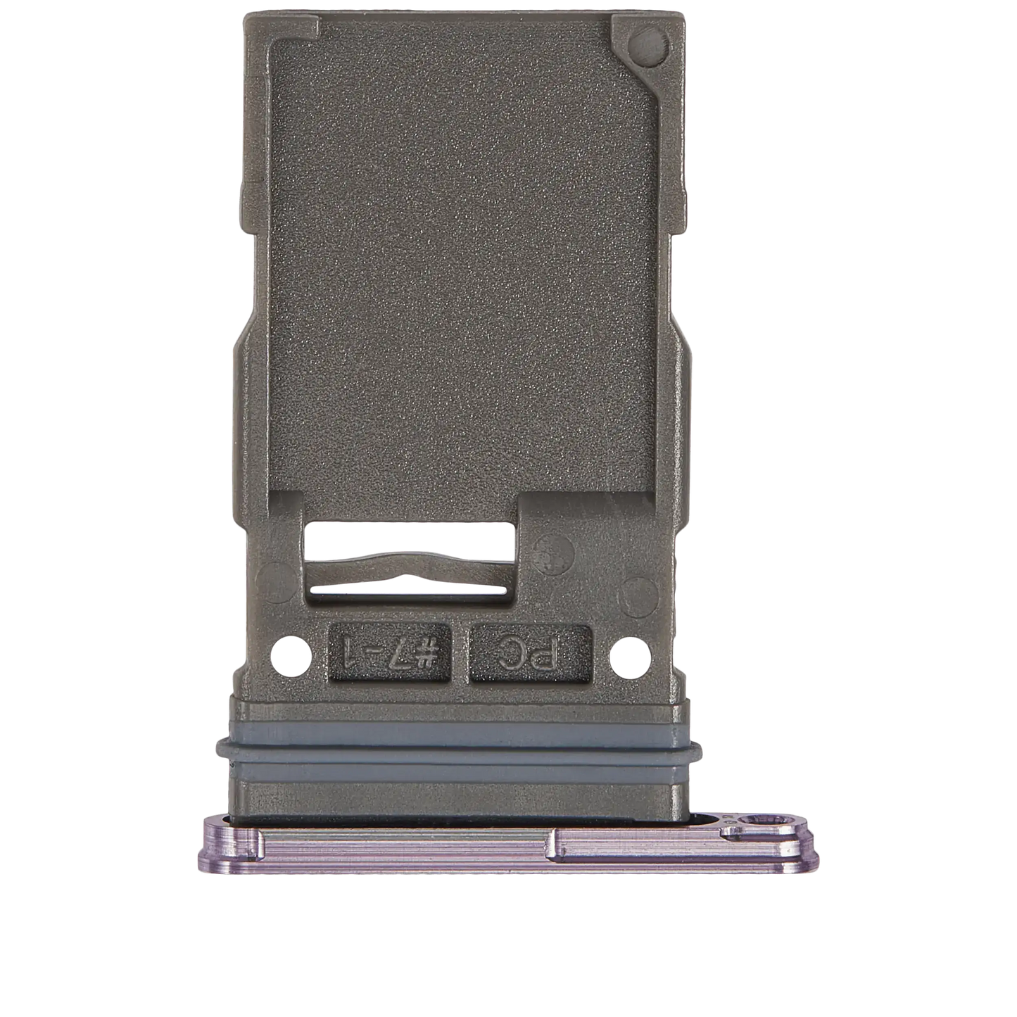 Single Sim Card Tray Compatible For Samsung Galaxy S22 5G / S22 Plus 5G (Bora Purple)
