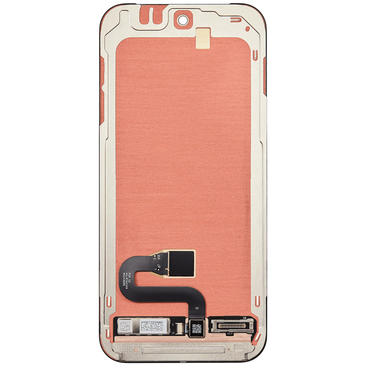 OLED Assembly With Frame (With Fingerprint Sensor) Compatible For Google Pixel 10 (Refurbished) (All Colors) - replacement component detail view