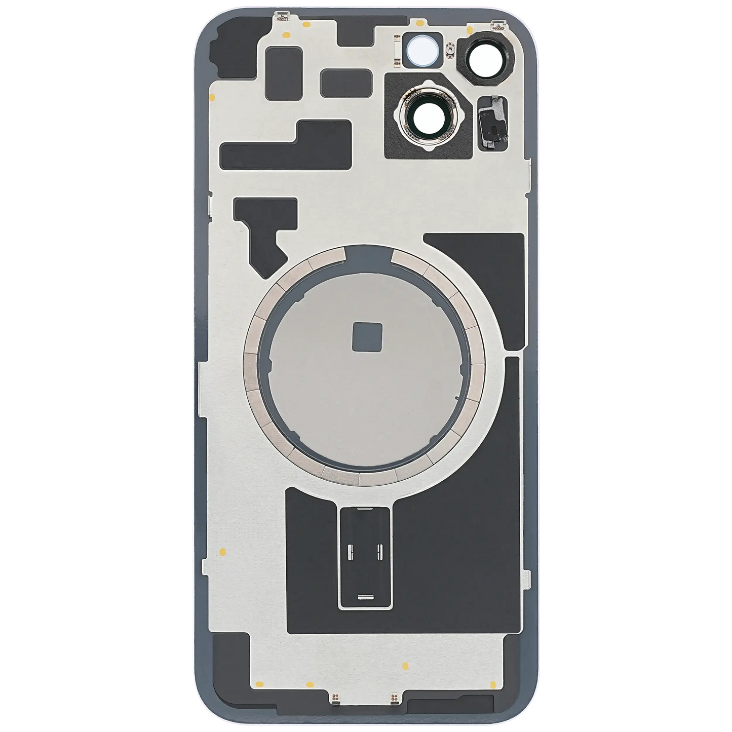 Back Glass w/ MagSafe Magnet For iPhone 14 Plus (Aftermarket) (Purple) (No Logo)