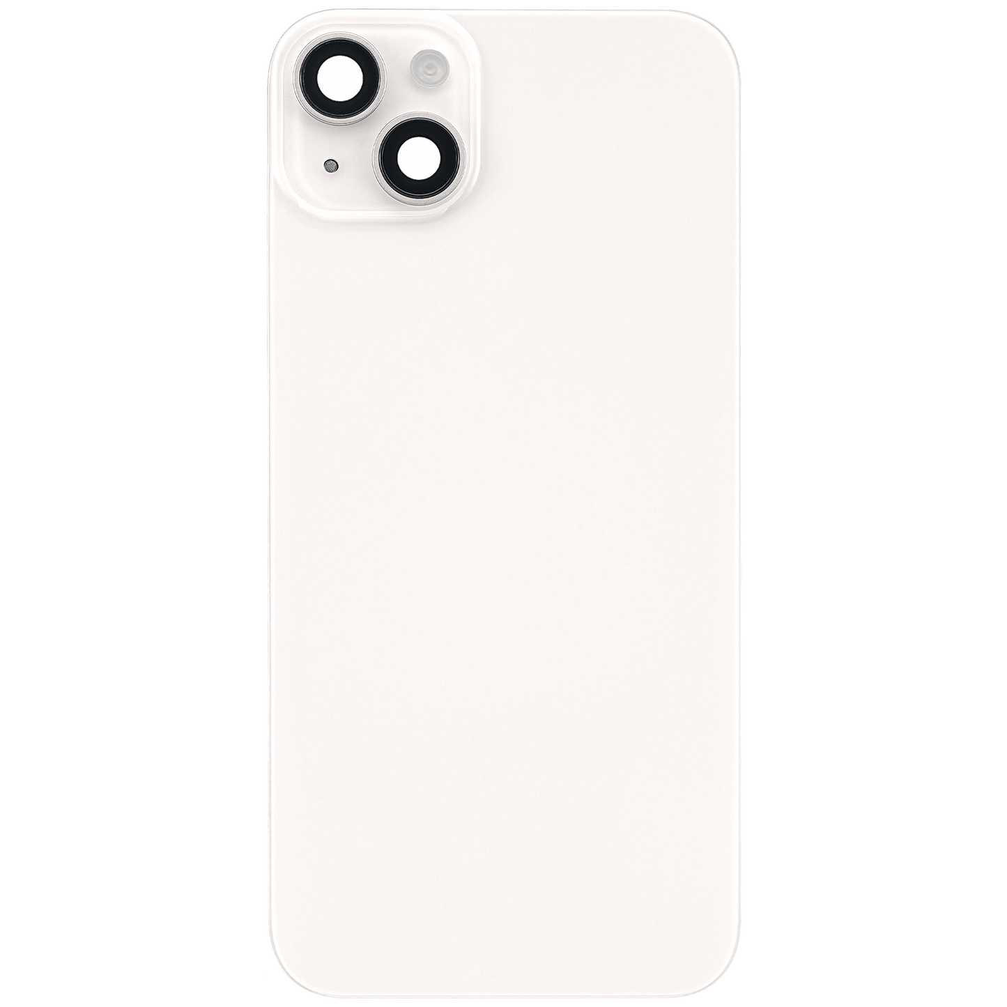 Back Glass With Steel Plate With Wireless NFC & MagSafe Magnet Pre-Installed For iPhone 14 Plus (No Logo) (Starlight)