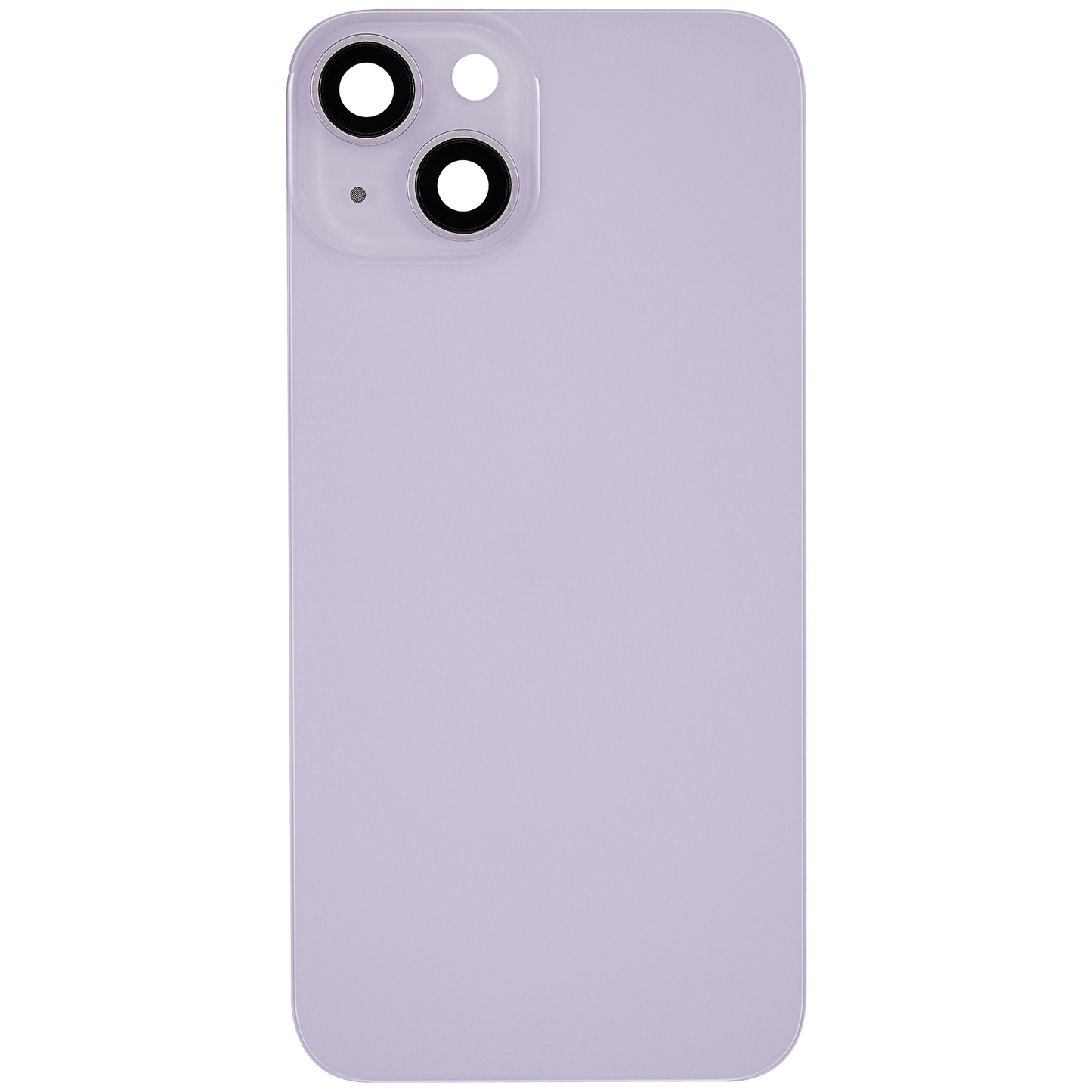 Back Glass w/ MagSafe Magnet For iPhone 14 (Aftermarket) (Purple) (No Logo)