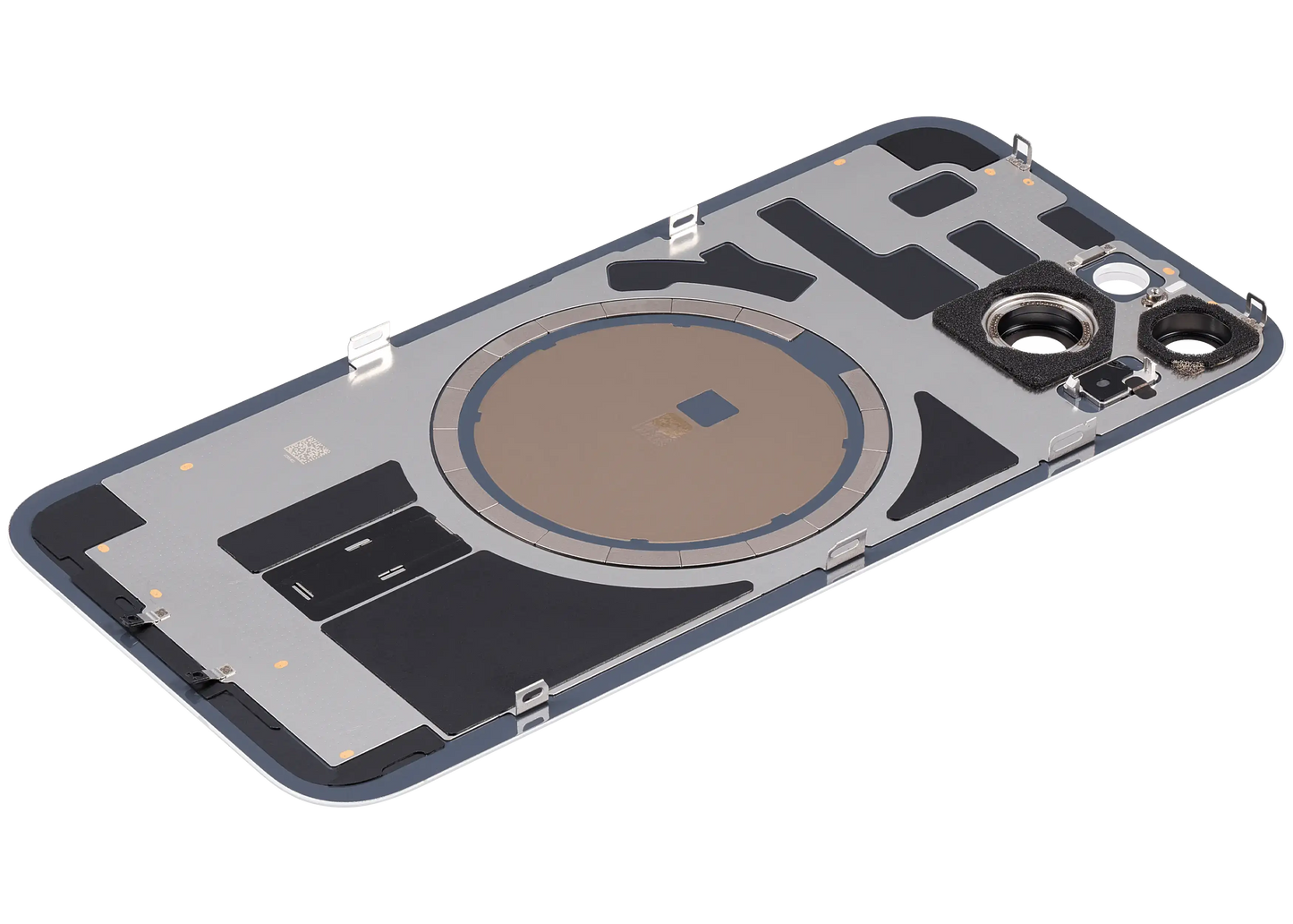 Back Glass w/ MagSafe Magnet For iPhone 14 (Aftermarket) (Starlight) (No Logo)