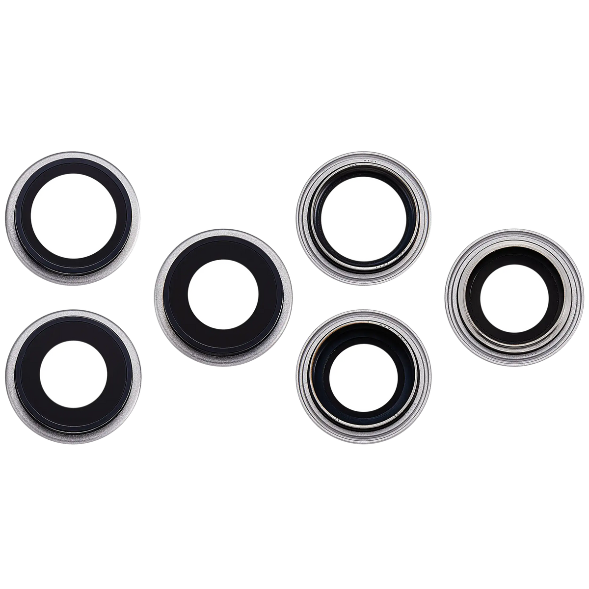 Back Camera Lens With Bracket & Bezel For iPhone 17 Pro/ 17 Pro Max (Premium) (Silver) — product photo 2