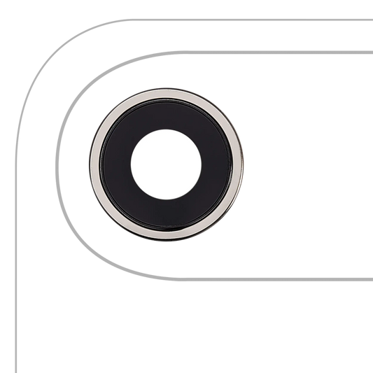 Back Camera Lens With Bracket & Bezel For iphone Air (Premium) (Light Gold)