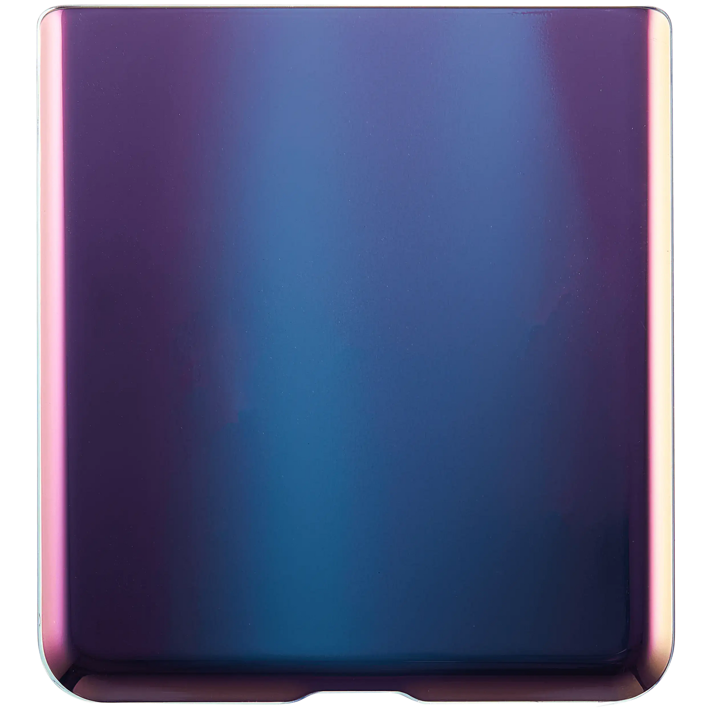 Premium Bottom Back Cover Glass With Camera Lens For Samsung Galaxy Z Flip 4G (F700) / Z Flip 5G (F707) (Aftermarket Plus) (Mirror Purple) part