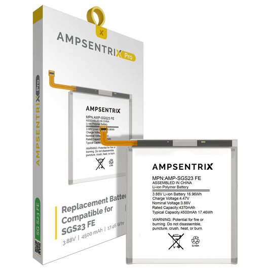 Replacement Battery For Samsung Galaxy S23 FE (AmpSentrix Pro)