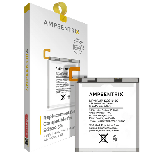 Replacement Battery For Samsung Galaxy S10 5G (AmpSentrix Pro)