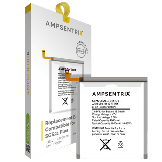 Replacement Battery For Samsung Galaxy S21 Plus (EB-BG996ABY) (Ampsentrix Pro)
