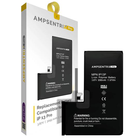 Replacement Battery For iPhone 13 Pro (AmpSentrix Pro)