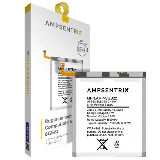 Replacement Battery For Samsung Galaxy S22 5G (AmpSentrix Pro)