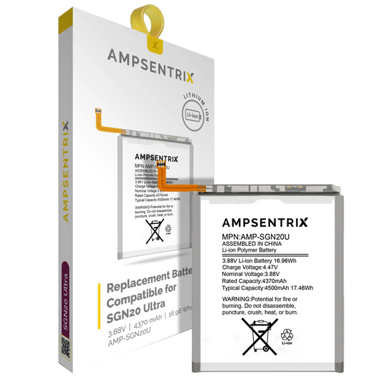 Replacement Battery For Samsung Galaxy Note 20 Ultra (AmpSentrix Pro)