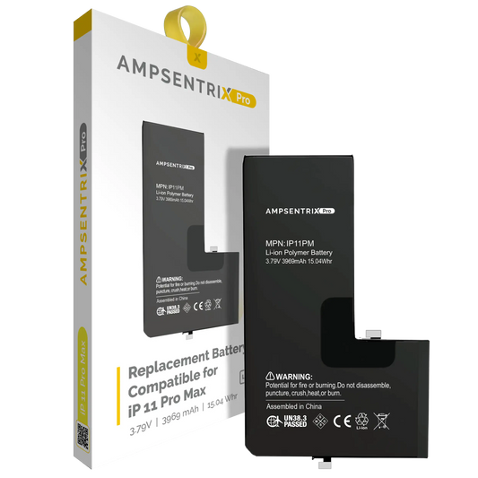 Replacement Battery For iPhone 11 Pro Max (AmpSentrix Pro)