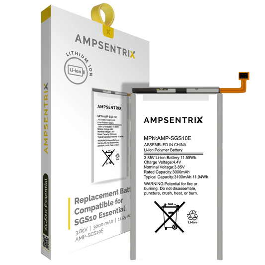 Replacement Battery For Samsung Galaxy S10E (AmpSentrix Pro)