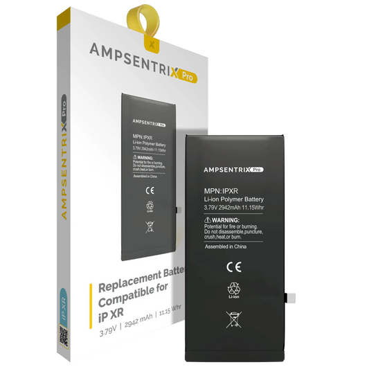 Replacement Battery For iPhone XR (AmpSentrix Pro)