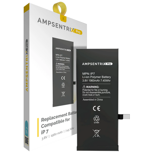 Replacement Battery For iPhone 7 (AmpSentrix Pro)