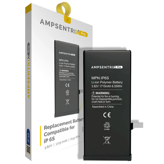 Replacement Battery For iPhone 6S (AmpSentrix Pro)