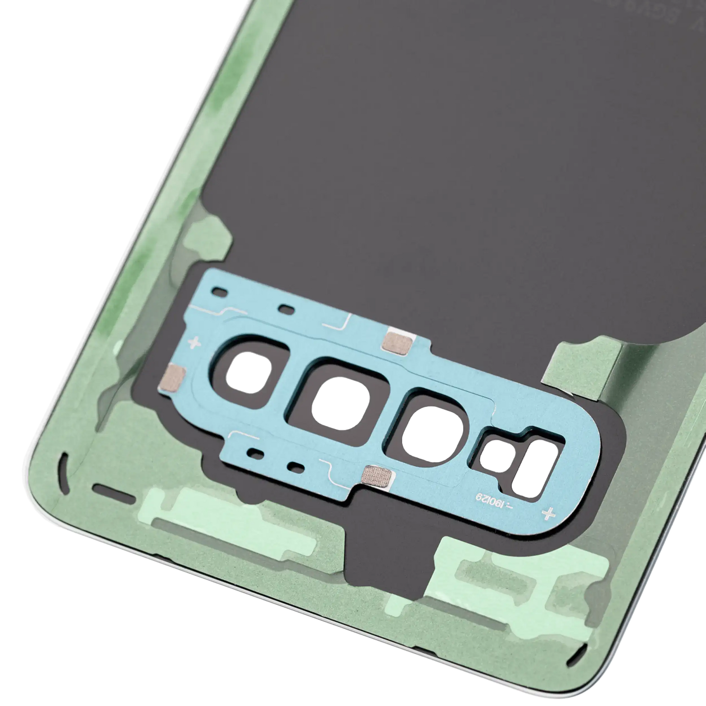 Back cover Glass With Camera Lens For Samsung Galaxy S10 (Service Pack) (Prism Green)