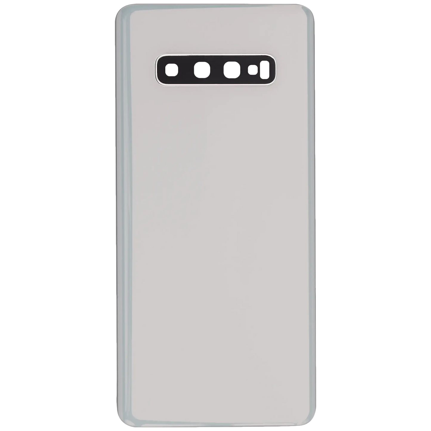 Back cover Glass With Camera Lens For Samsung Galaxy S10 Plus (Service Pack) (Prism Silver)