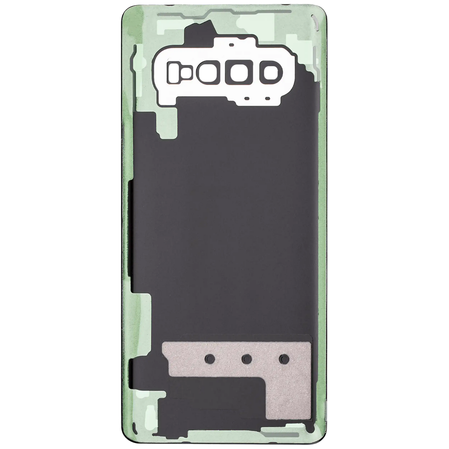 Back cover Glass With Camera Lens For Samsung Galaxy S10 Plus (Service Pack) (Prism Silver)