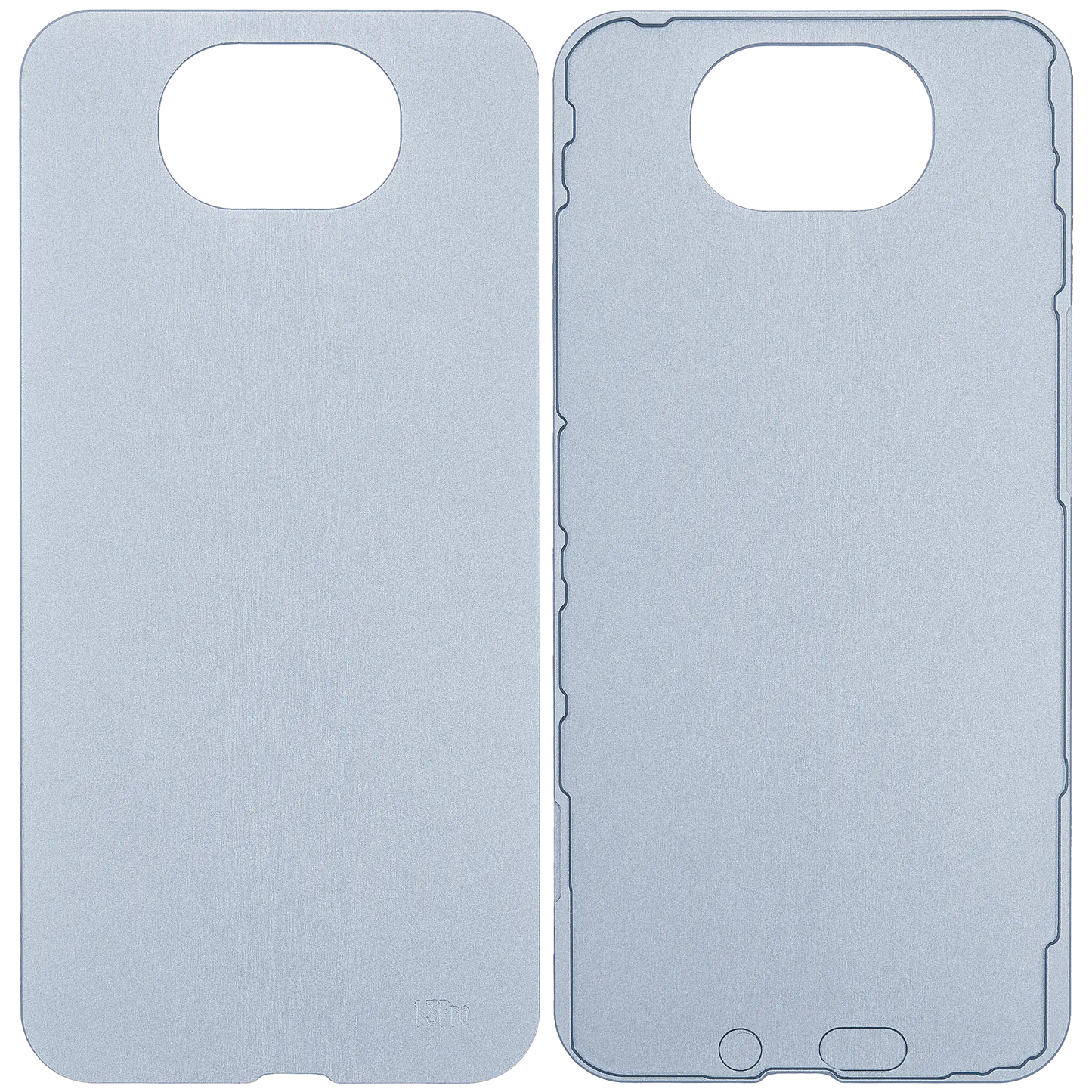 201H Waterproof Rubber Pressing Board For iPhone 13 Pro (TBK)