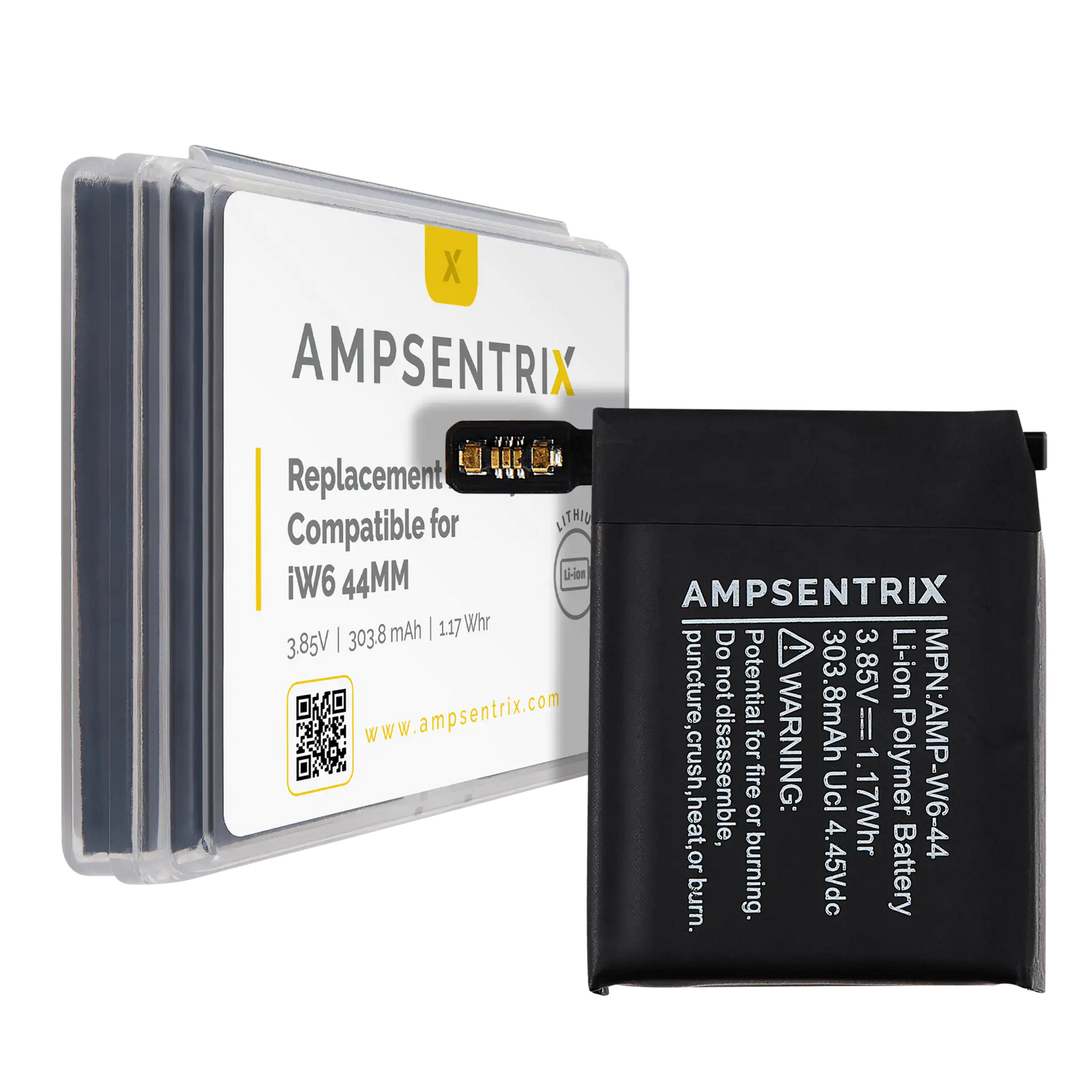 Replacement Battery For Watch Series 6 (44MM) (Ampsentrix)