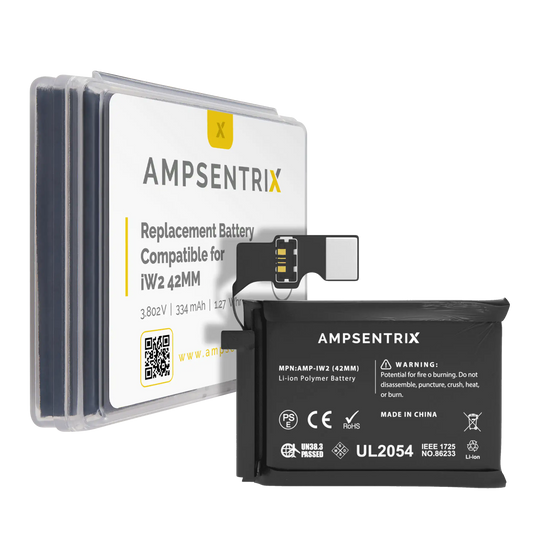 Replacement Battery For Watch Series 2 (42MM) (AmpSentrix Pro)
