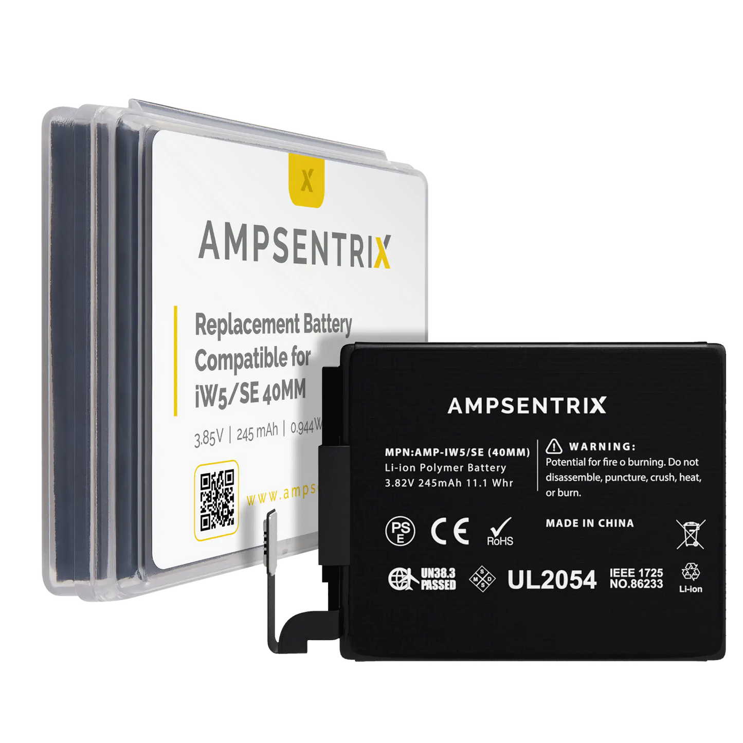 Replacement Battery For Watch Series 5 / SE (40MM) (AmpSentrix Pro)