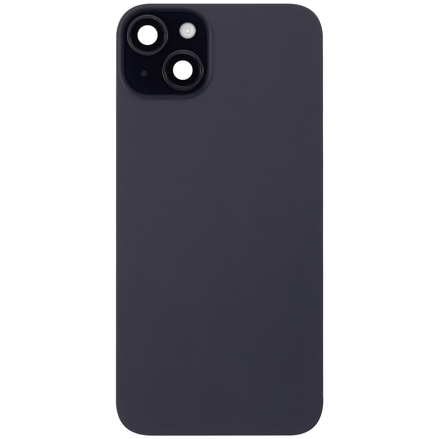 Back Glass w/ MagSafe Magnet & NFC & Flashlight Flex For iPhone 15 Plus (Used OEM Pull: Grade C) (Black)