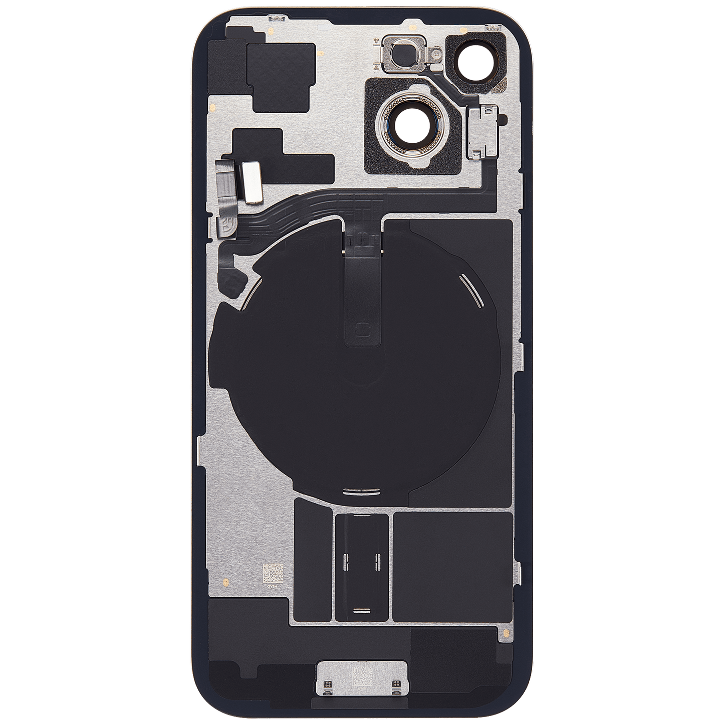 Back Glass w/ MagSafe Magnet & NFC & Flashlight Flex For iPhone 15 (Used OEM Pull: Grade C) (Pink)