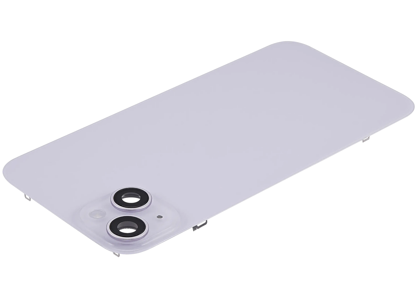 Back Glass w/ MagSafe Magnet & NFC & Flashlight Flex For iPhone 14 Plus (Used OEM Pull: Grade C) (Purple)