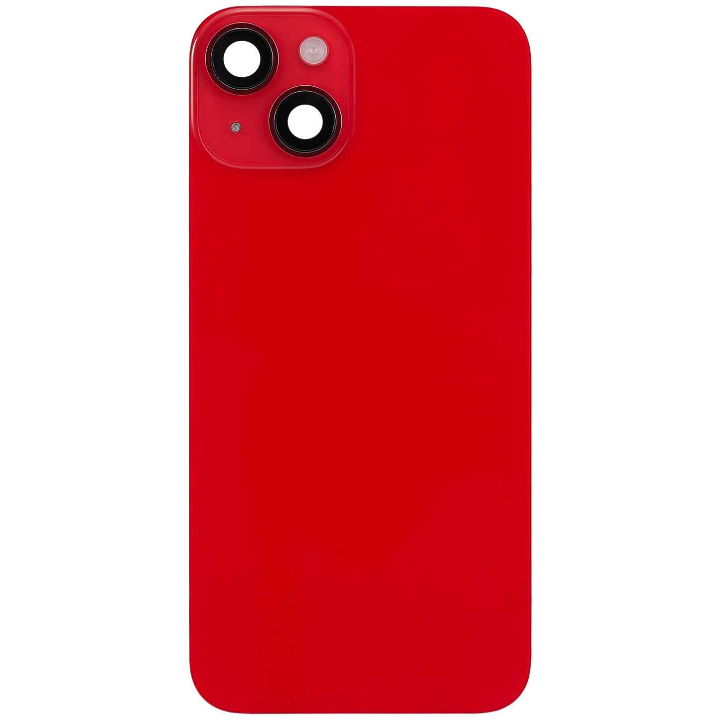 Back Glass w/ MagSafe Magnet & NFC & Flashlight Flex For iPhone 14 (Used OEM Pull: Grade C) (Red)