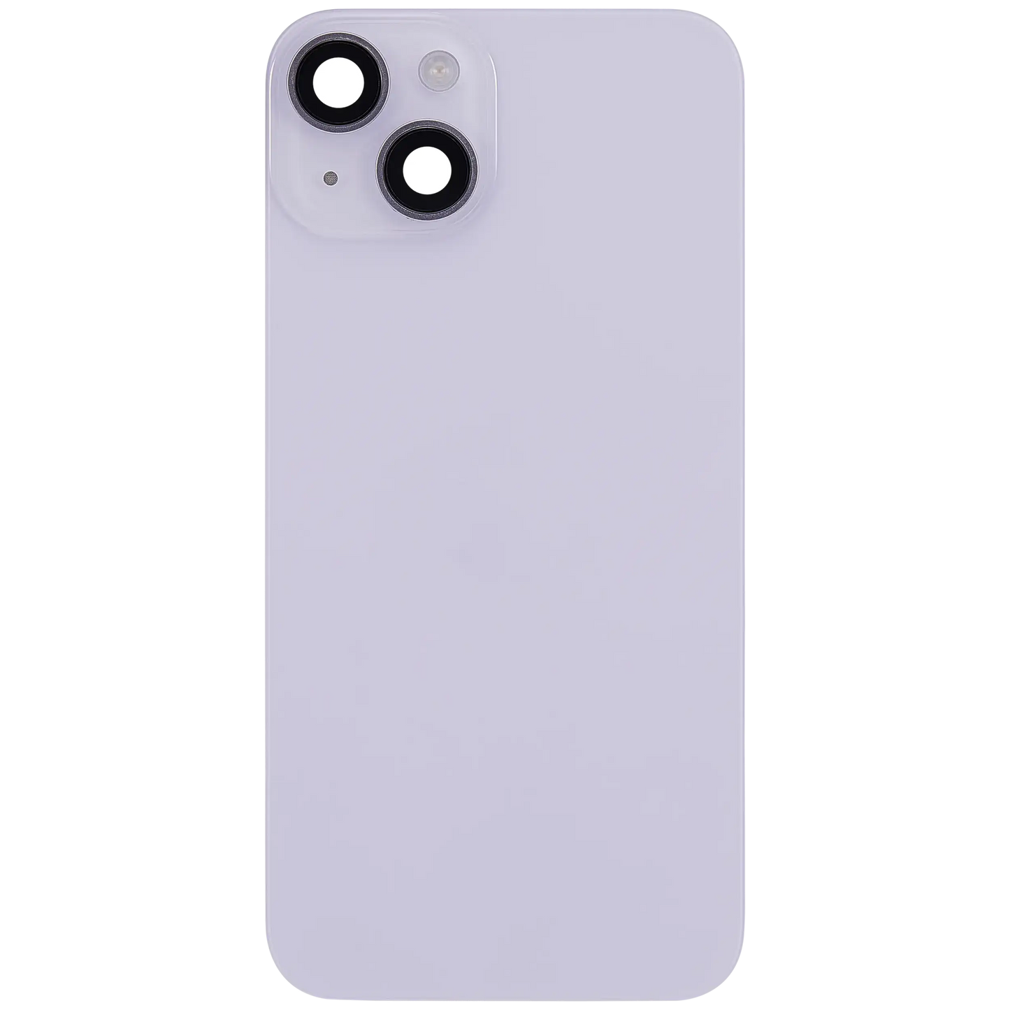 Back Glass w/ MagSafe Magnet & NFC & Flashlight Flex For iPhone 14 (Used OEM Pull: Grade C) (Purple)