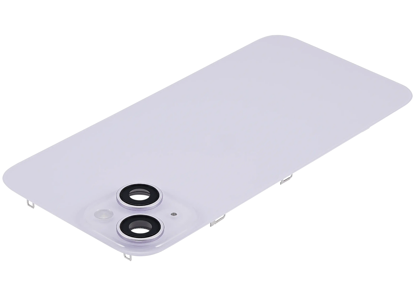 Back Glass w/ MagSafe Magnet & NFC & Flashlight Flex For iPhone 14 (Used OEM Pull: Grade C) (Purple)