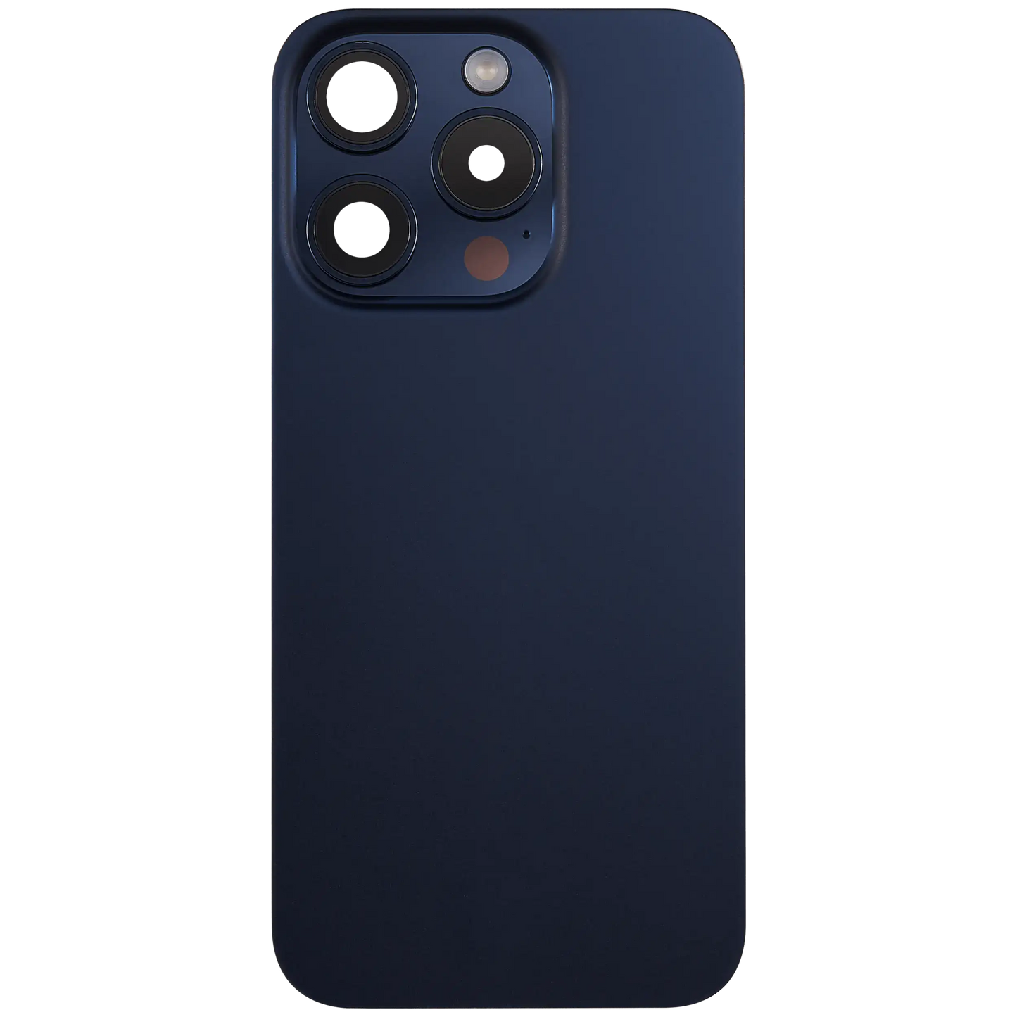 Back Glass w/ MagSafe Magnet & NFC & Flashlight Flex For iPhone 15 Pro (Used OEM Pull: Grade B) (Blue Titanium)