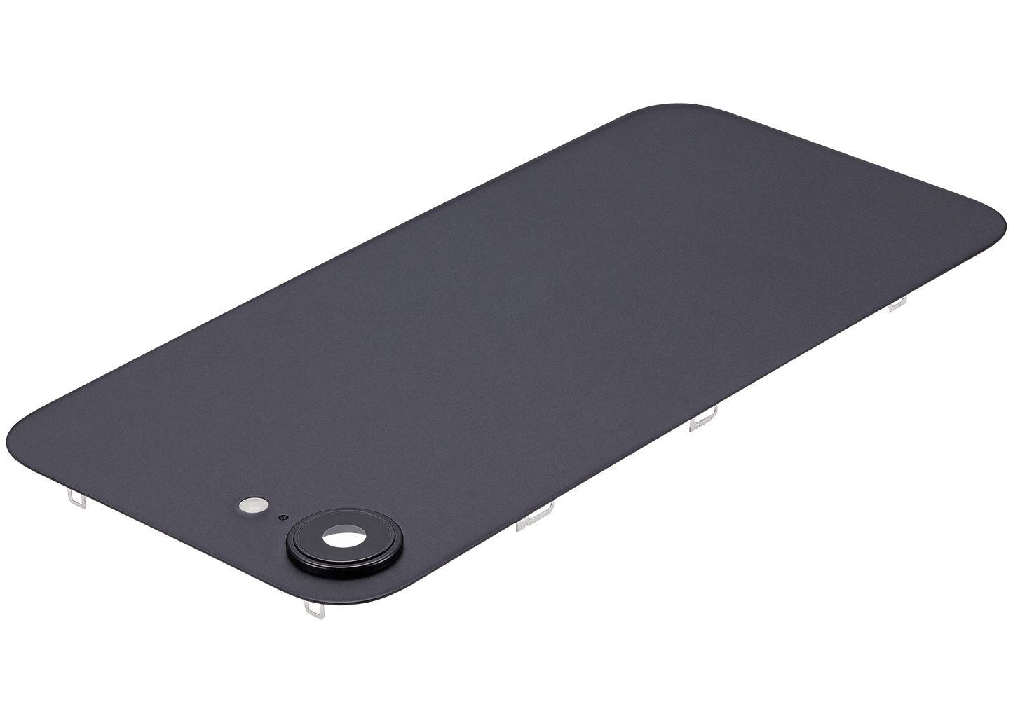 Back Glass w/ MagSafe Magnet & NFC & Flashlight Flex For iPhone 16e (Used OEM Pull: Grade B) (Black)