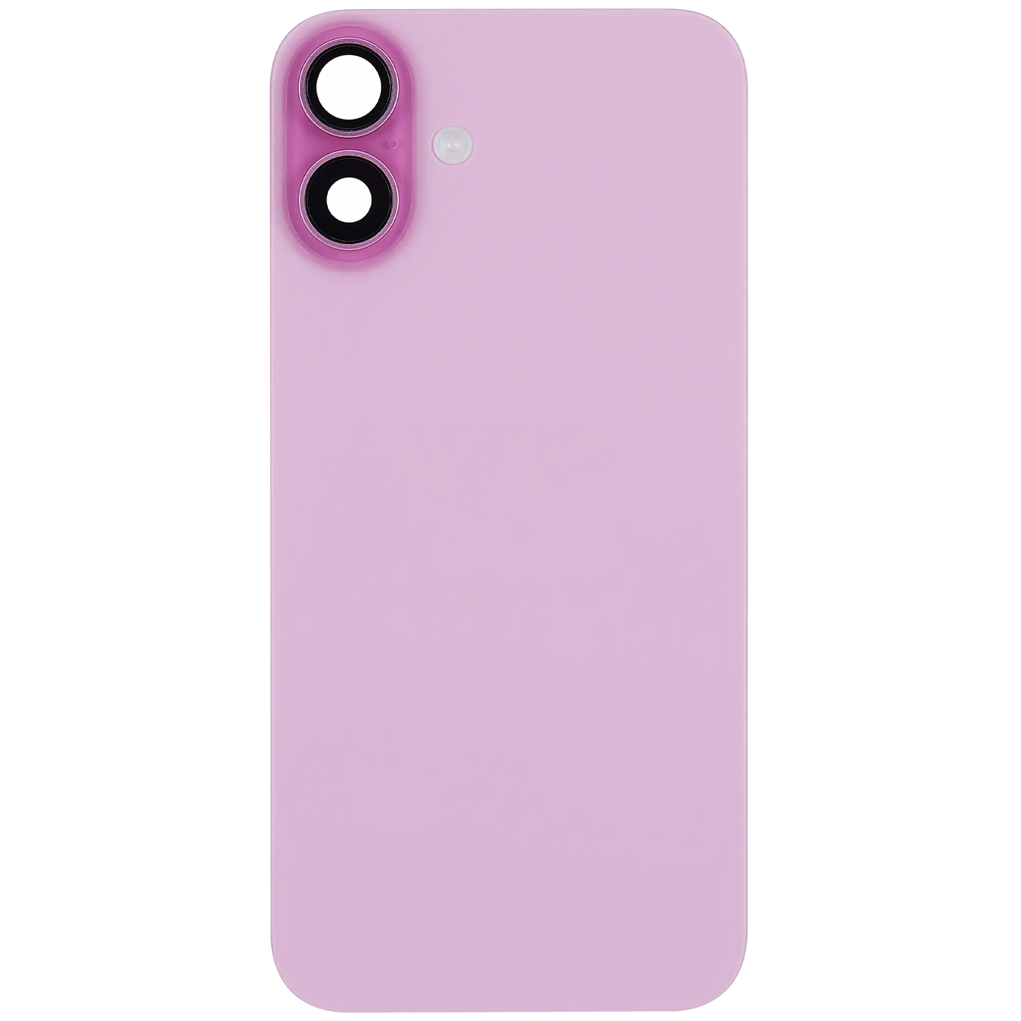Back Glass w/ MagSafe Magnet & NFC & Flashlight Flex For iPhone 16 Plus (Used OEM Pull: Grade B) (Pink)