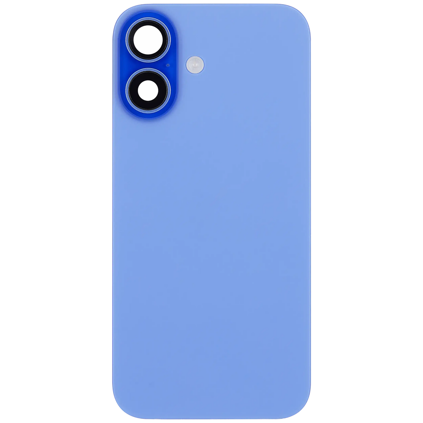 Back Glass w/ MagSafe Magnet & NFC & Flashlight Flex For iPhone 16 (Used OEM Pull: Grade C) (Ultramarine)