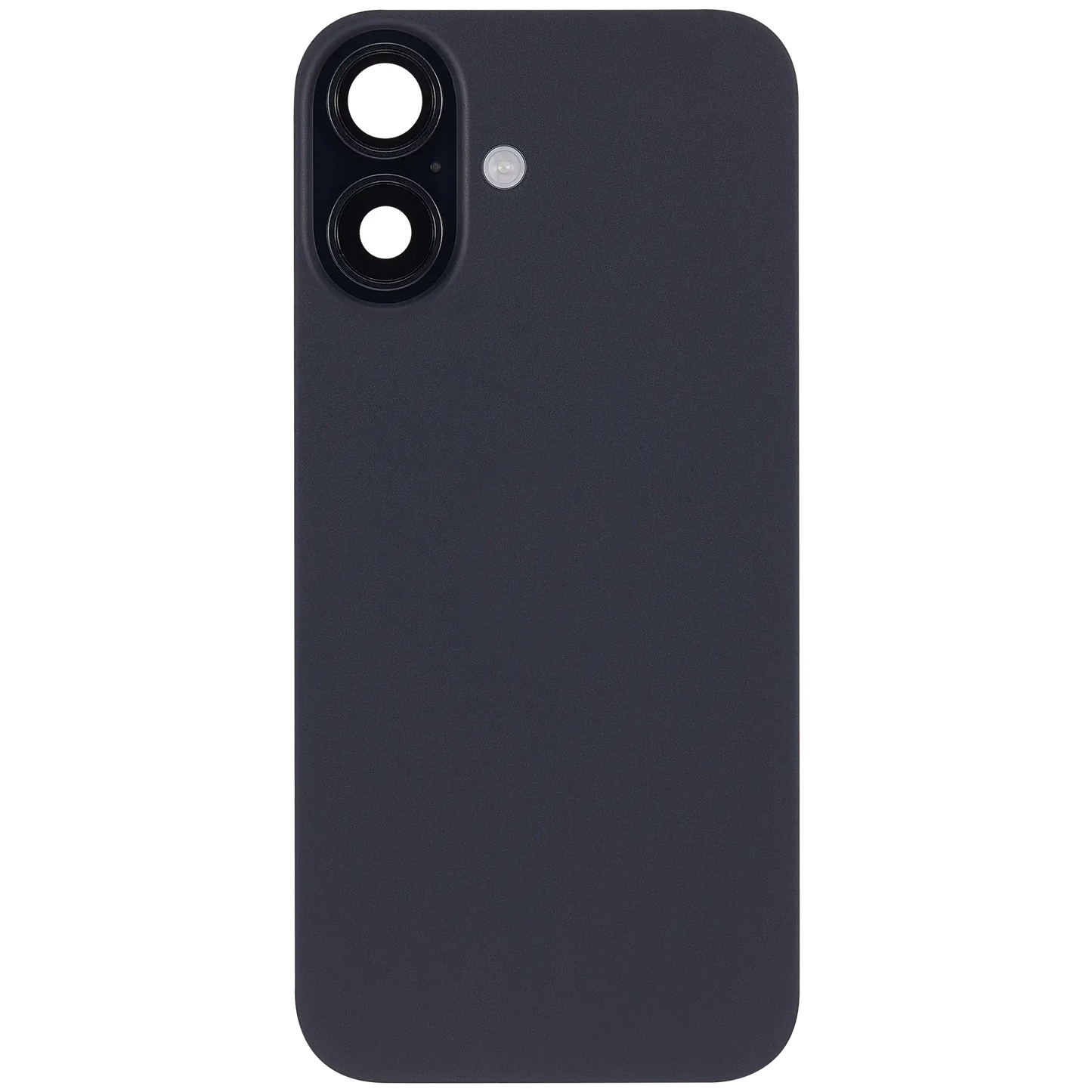 Back Glass w/ MagSafe Magnet & NFC & Flashlight Flex For iPhone 16 (Used OEM Pull: Grade C) (Black)