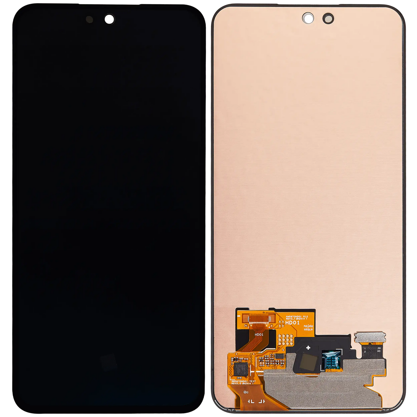 OLED Assembly Without Frame Compatible For Samsung Galaxy S24 FE (Service Pack) (All colors)
