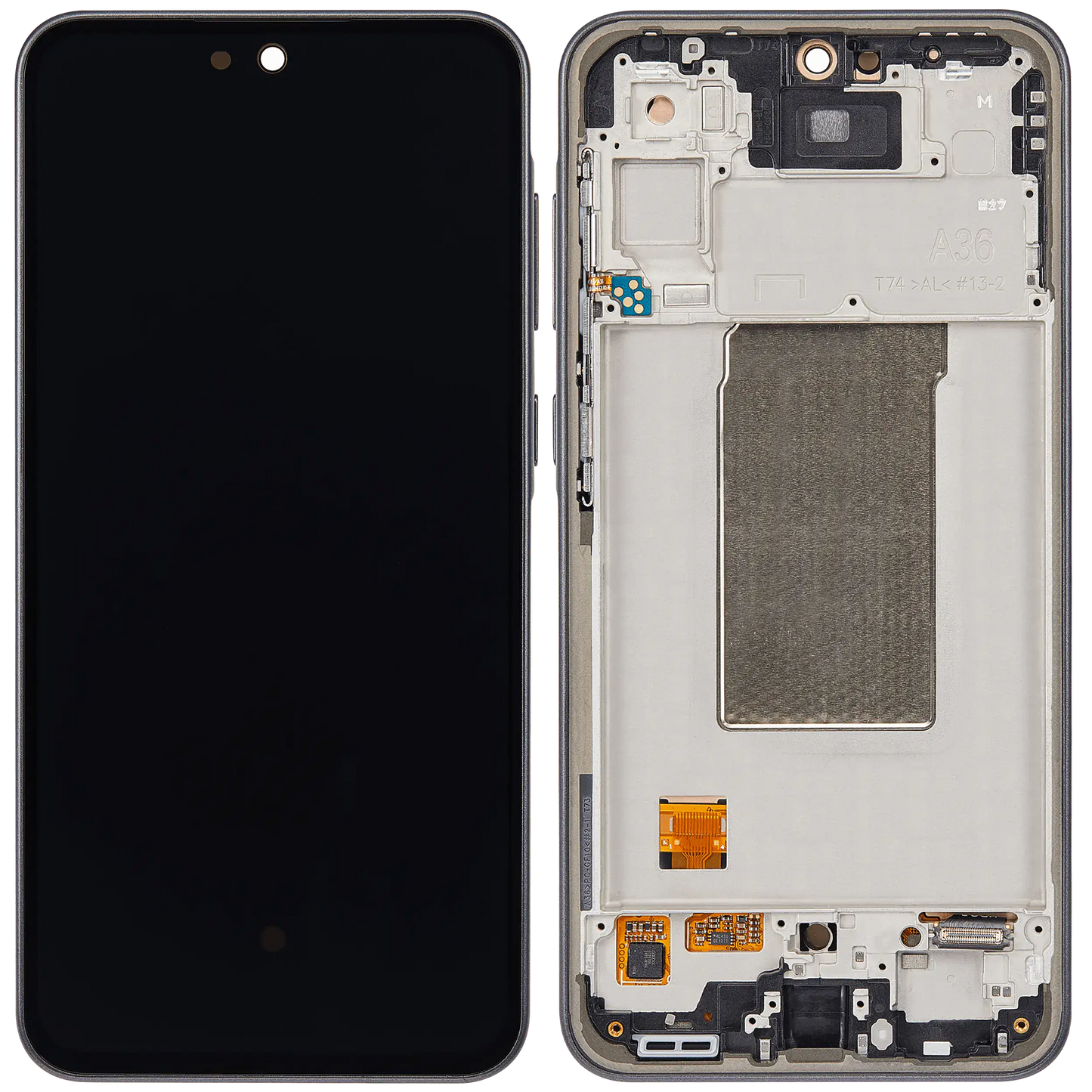OLED Assembly With Frame For Samsung Galaxy A36 5G (A366 / 2025) (Service Pack) (Black) - image 7