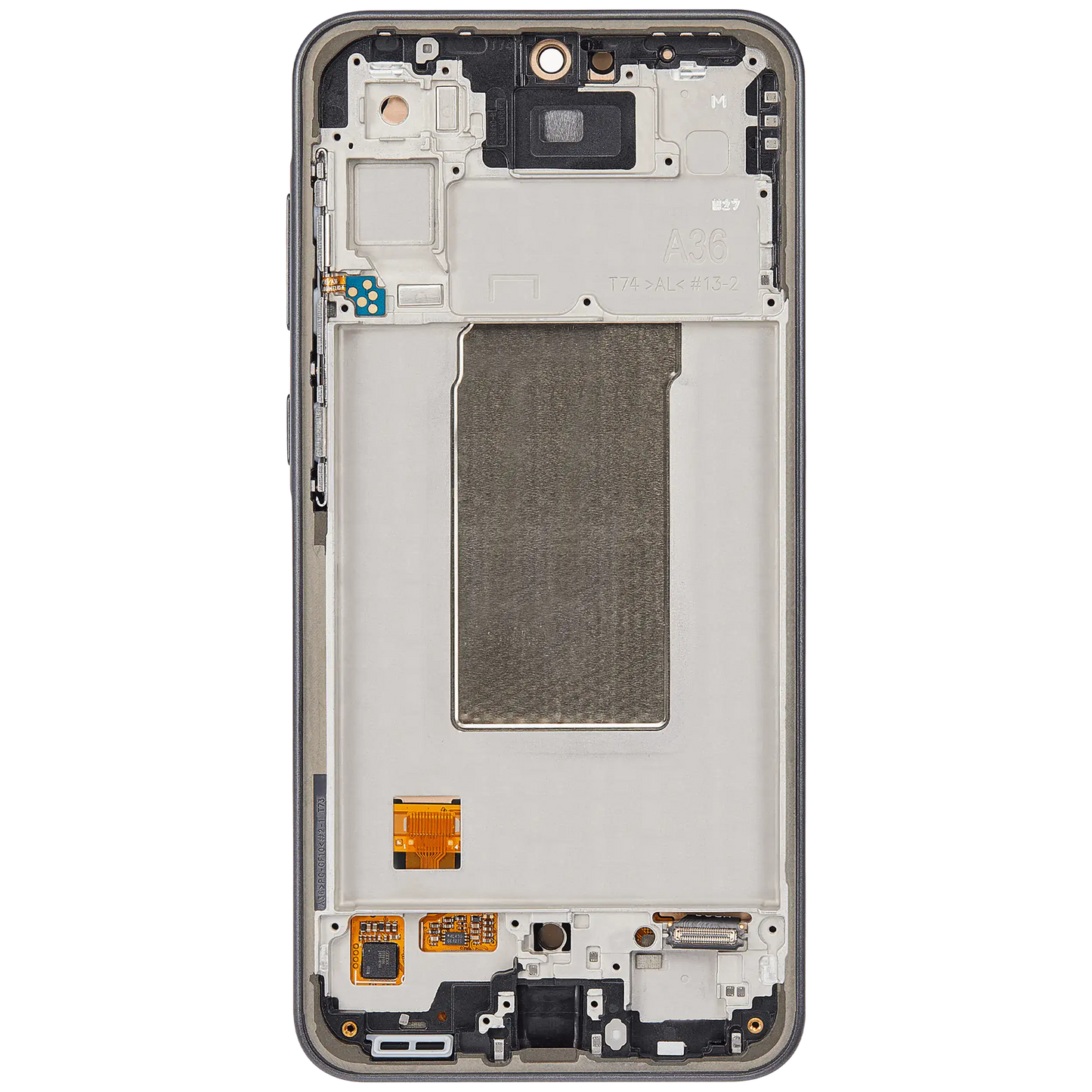 OLED Assembly With Frame For Samsung Galaxy A36 5G (A366 / 2025) (Service Pack) (Black) - image 9