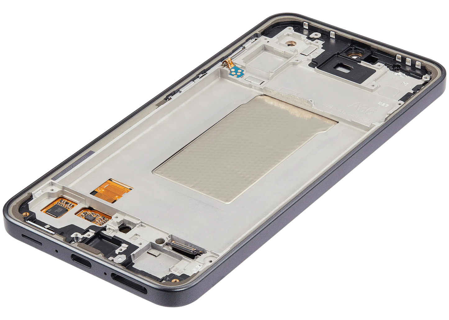 OLED Assembly With Frame For Samsung Galaxy A36 5G (A366 / 2025) (Service Pack) (Black) - image 2