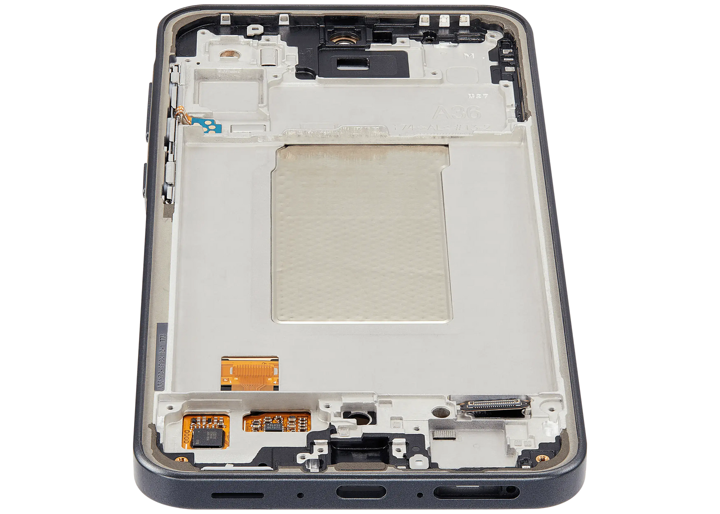 OLED Assembly With Frame For Samsung Galaxy A36 5G (A366 / 2025) (Service Pack) (Black) - image 3