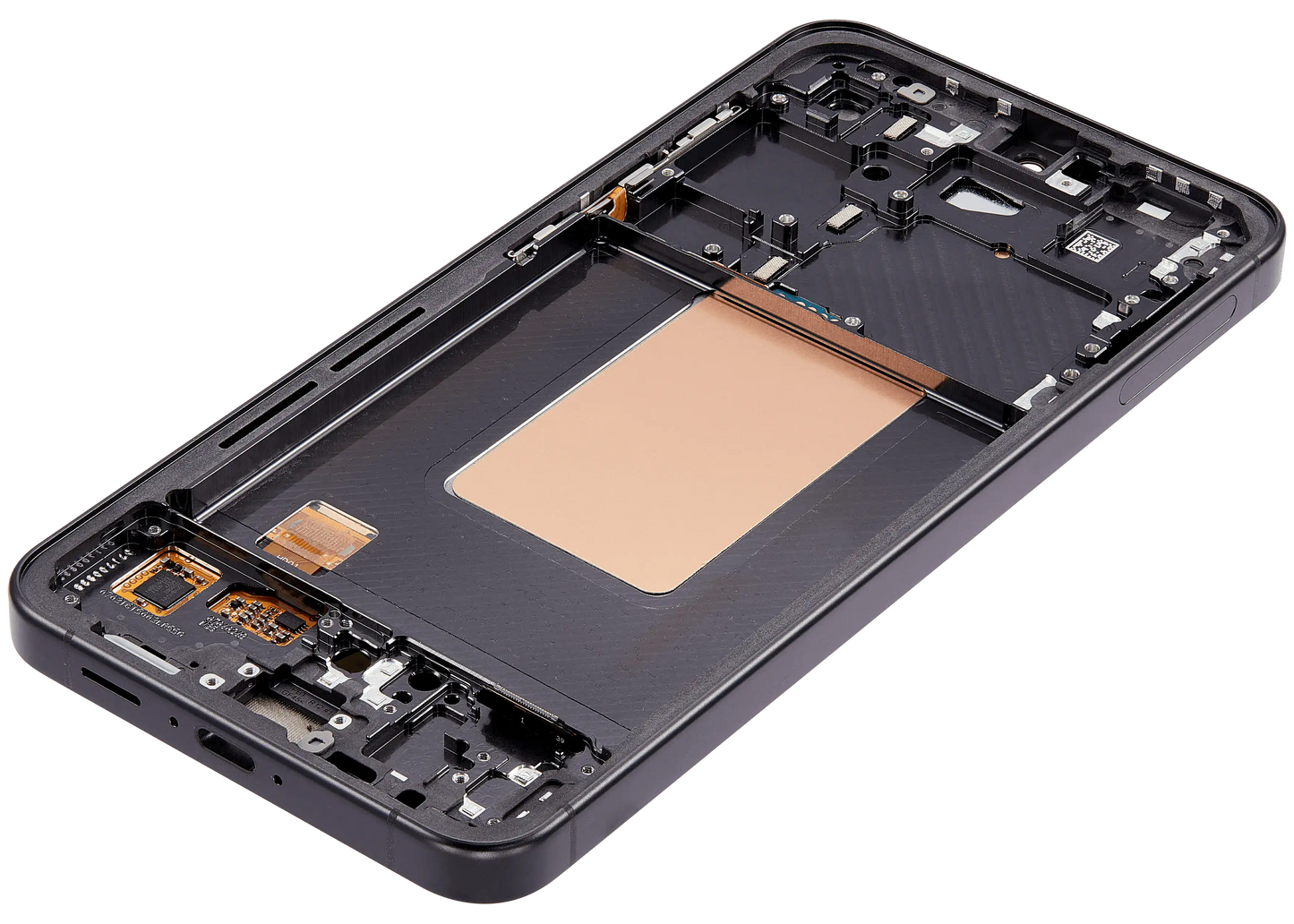 OLED Assembly With Frame For Samsung Galaxy S24 FE 5G (US & International Version) (Service Pack) (Graphite)