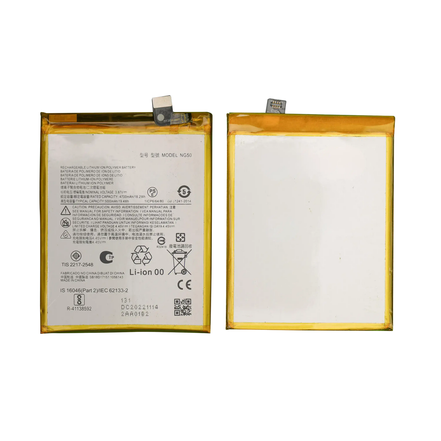 Replacement Battery For Motorola Moto G71 5G (XT2169 / 2022) (NG50) (Genuine OEM) replacement part SKU 107082113044 image 3