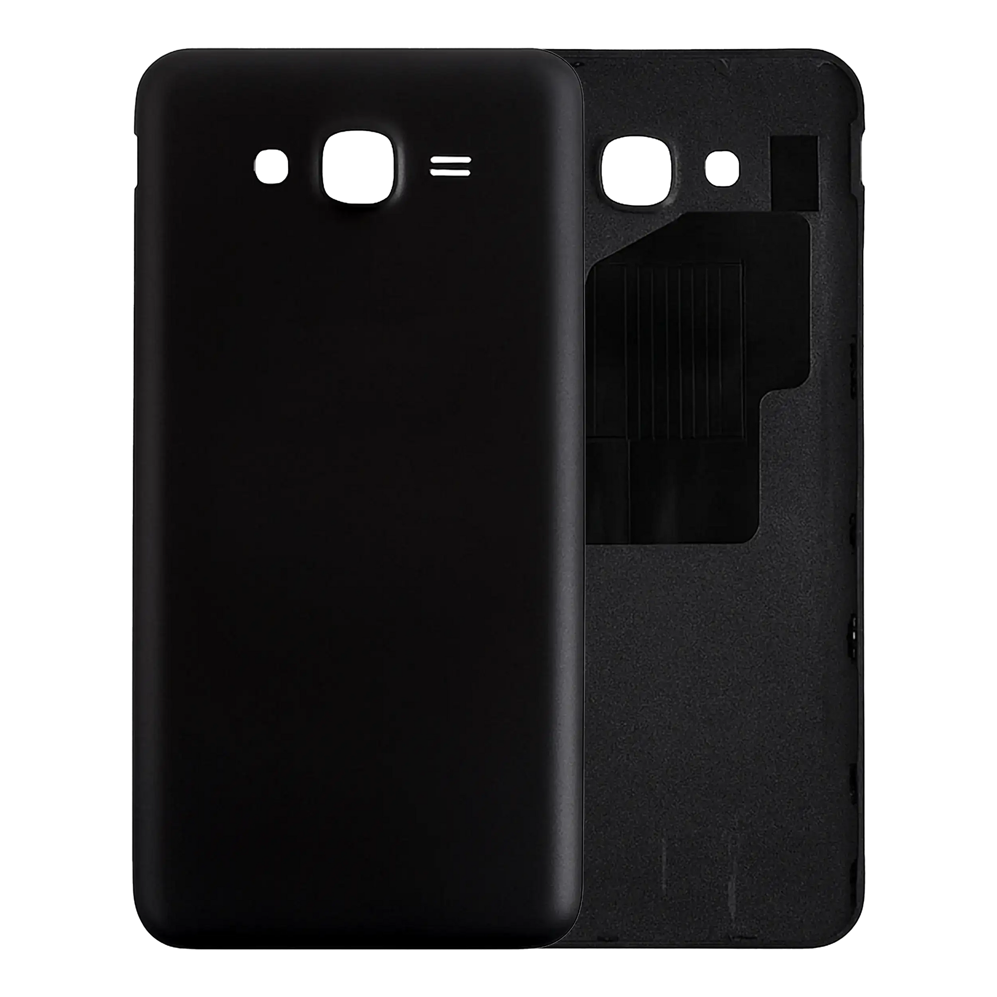 Back Cover Glass For Samsung Galaxy J7 (J727 / 2017) (Service Pack) (Black) replacement part SKU 107082113525 product image 1