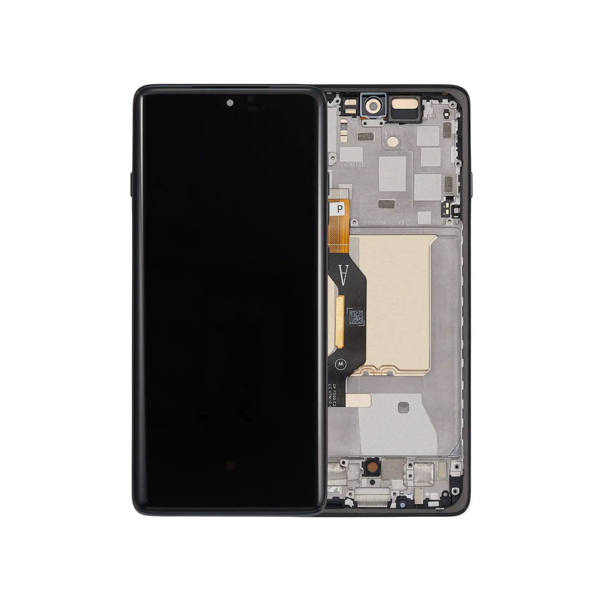 OLED Assembly With Frame For Motorola Moto Edge (XT2519 / 2025) (Genuine OEM) (Deep Forest) | SKU 107282214654 | image 4