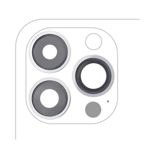 Back Camera Bracket Set For iPhone 12 Pro Max (10 Pack) (Service Pack)