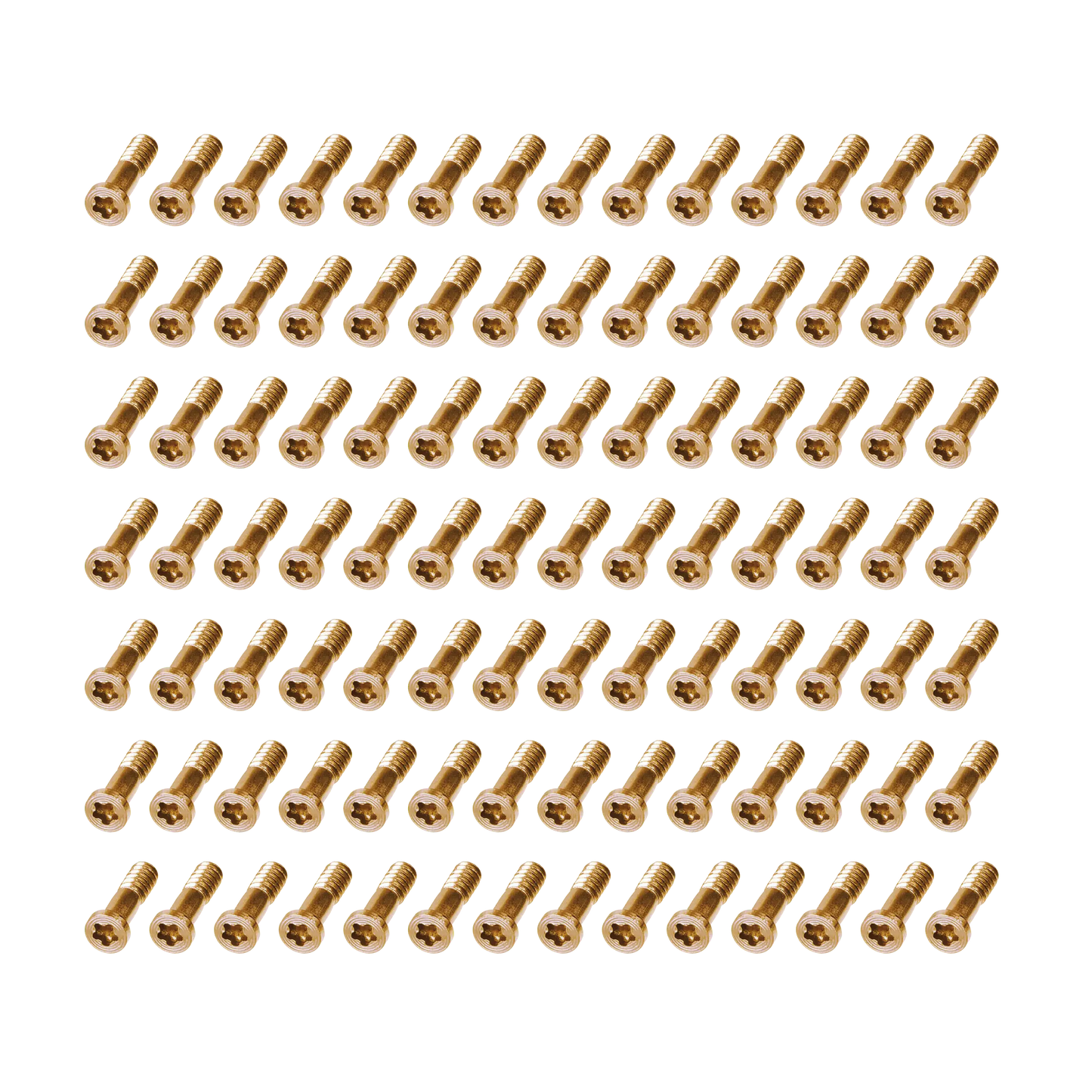 Security Screw (Gold) for iPhone 8 / SE (2020) (100 Pack) (Service Pack)