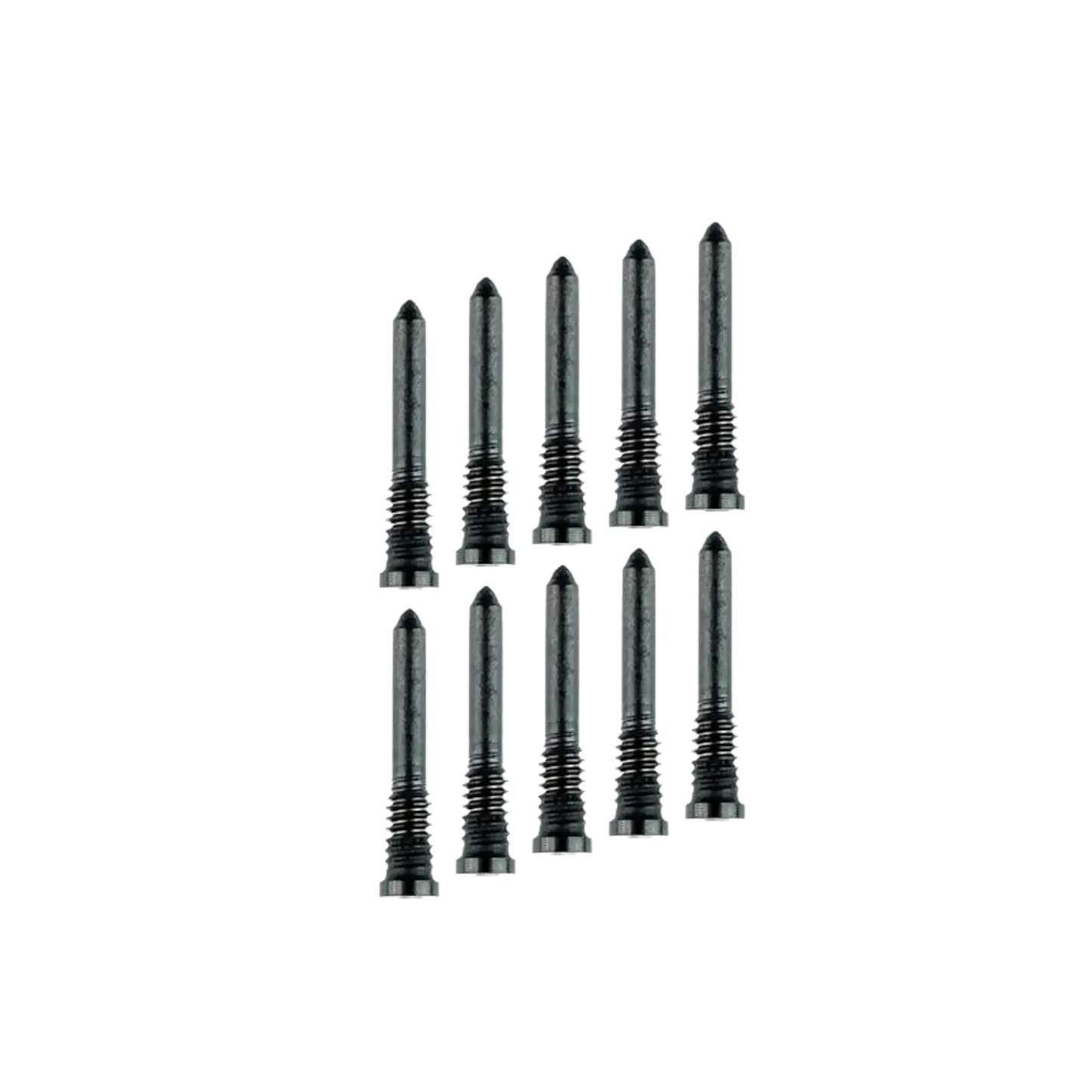 Security Screw For iPhone 12 / 12 mini / 13 / 13 mini (100 Pack) (Service Pack) (Black)